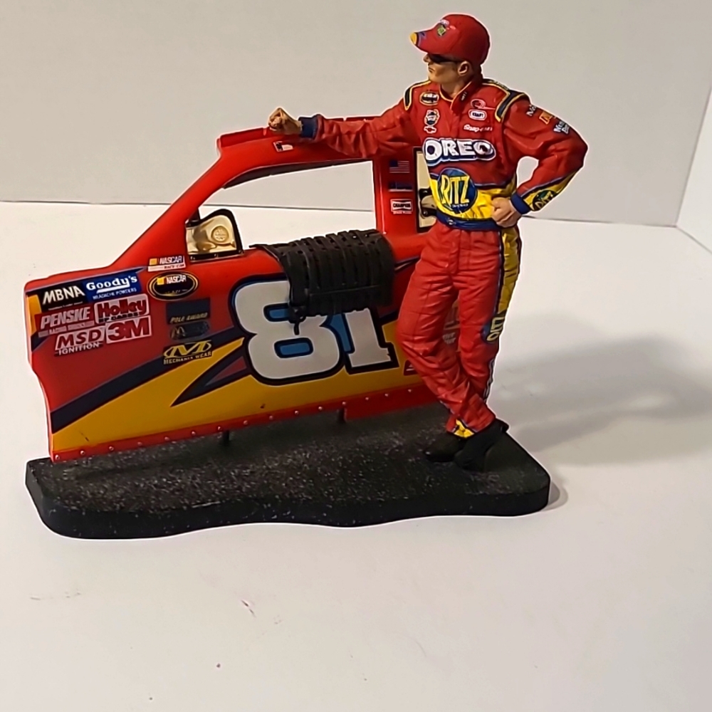 Dale Earnhardt Jr Ritz Oreo number 81 signed NASCAR mcfarLane action figure toy